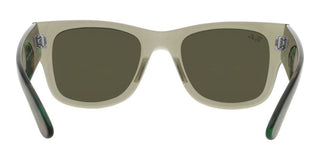 Ray-Ban RB 0840S unisex Green Squared Sunglasses