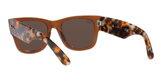 Ray-Ban RB 0840S unisex Brown Squared Sunglasses