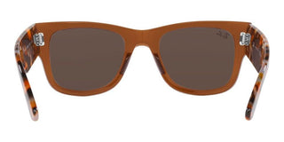 Ray-Ban RB 0840S unisex Brown Squared Sunglasses