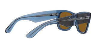 Ray-Ban RB 0840S unisex Blue Squared Sunglasses