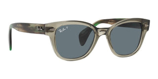 Ray-Ban RB 0880S unisex Green Squared Sunglasses