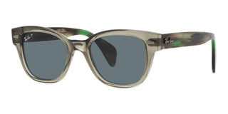 Ray-Ban RB 0880S unisex Green Squared Sunglasses