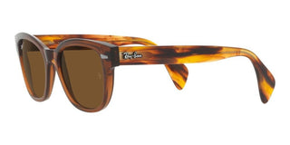 Ray-Ban RB 0880S unisex Brown Squared Sunglasses