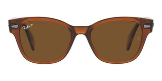 Ray-Ban RB 0880S unisex Brown Squared Sunglasses