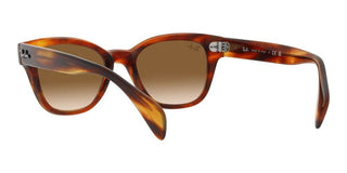 Ray-Ban RB 0880S unisex Havana Squared Sunglasses