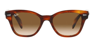 Ray-Ban RB 0880S unisex Havana Squared Sunglasses