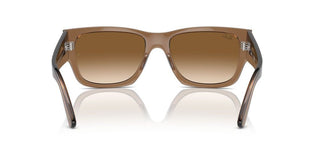 Ray-Ban RB 0947S unisex Brown Squared Sunglasses