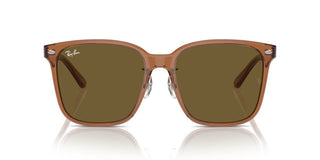 Ray-Ban RB 2206D unisex Brown Squared Sunglasses