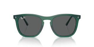 Ray-Ban RB 2210 unisex Green Squared Sunglasses