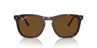 Ray-Ban RB 2210 unisex Havana Squared Sunglasses