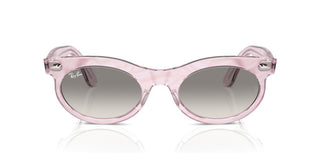 Ray-Ban RB 2242 unisex Pink Squared Sunglasses