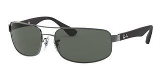 Ray-Ban RB 3445 men Ruthenium Geometric Sunglasses