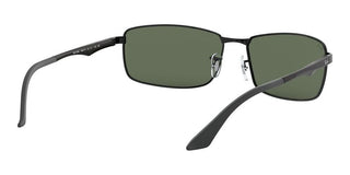 Ray-Ban RB 3498 unisex Black Geometric Sunglasses