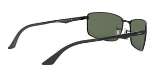 Ray-Ban RB 3498 unisex Black Geometric Sunglasses