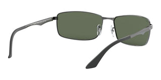 Ray-Ban RB 3498 unisex Ruthenium Geometric Sunglasses