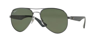 Ray-Ban RB 3523 unisex Ruthenium Pilot Sunglasses