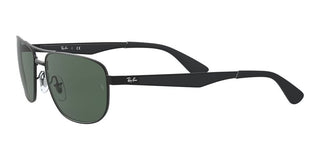 Ray-Ban RB 3528 unisex Black Geometric Sunglasses