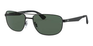 Ray-Ban RB 3528 unisex Black Geometric Sunglasses