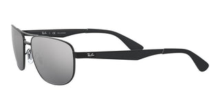 Ray-Ban RB 3528 unisex Black Geometric Sunglasses