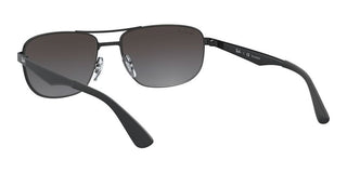 Ray-Ban RB 3528 unisex Black Geometric Sunglasses