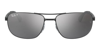 Ray-Ban RB 3528 unisex Black Geometric Sunglasses