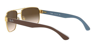 Ray-Ban RB 3530 unisex Gold Geometric Sunglasses