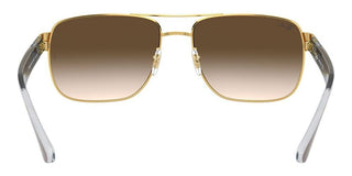 Ray-Ban RB 3530 unisex Gold Geometric Sunglasses