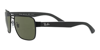 Ray-Ban RB 3530 unisex Black Geometric Sunglasses