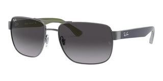 Ray-Ban RB 3530 unisex Ruthenium Geometric Sunglasses