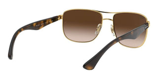 Ray-Ban RB 3533 unisex Gold Geometric Sunglasses