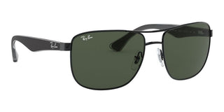 Ray-Ban RB 3533 unisex Black Geometric Sunglasses