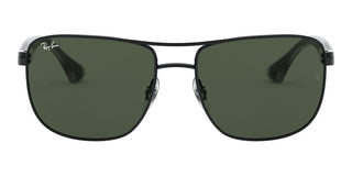 Ray-Ban RB 3533 unisex Black Geometric Sunglasses