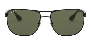 Ray-Ban RB 3533 unisex Black Geometric Sunglasses