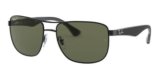 Ray-Ban RB 3533 unisex Black Geometric Sunglasses