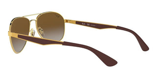 Ray-Ban RB 3549 men Gold Pilot Sunglasses