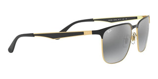 Ray-Ban RB 3569 unisex Black Geometric Sunglasses