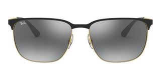 Ray-Ban RB 3569 unisex Black Geometric Sunglasses