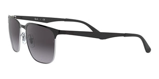 Ray-Ban RB 3569 unisex Black Geometric Sunglasses