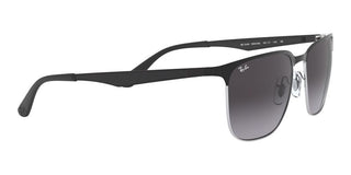 Ray-Ban RB 3569 unisex Black Geometric Sunglasses