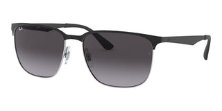 Ray-Ban RB 3569 unisex Black Geometric Sunglasses