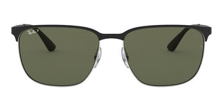 Ray-Ban RB 3569 unisex Black Geometric Sunglasses