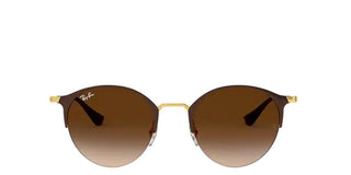 Ray-Ban RB 3578 unisex Brown Round Sunglasses