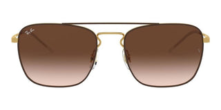 Ray-Ban RB 3588 men Brown Pilot Sunglasses