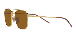 Ray-Ban RB 3588 men Brown Pilot Sunglasses