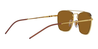 Ray-Ban RB 3588 men Brown Pilot Sunglasses