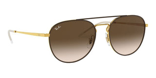 Ray-Ban RB 3589 women Brown Geometric Sunglasses