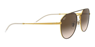 Ray-Ban RB 3589 women Brown Geometric Sunglasses