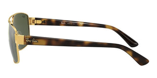 Ray-Ban RB 3663 men Gold Pilot Sunglasses