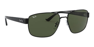 Ray-Ban RB 3663 men Black Pilot Sunglasses