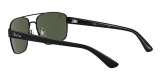 Ray-Ban RB 3663 men Black Pilot Sunglasses